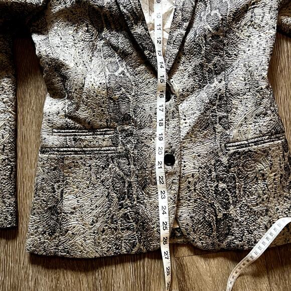 Zadig & Voltaire Deluxe Vedaz Python Blazer 38 small - Picture 7 of 12